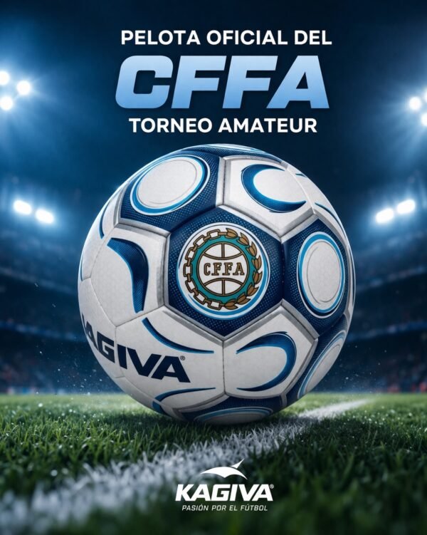 Pelota KAGIVA COSTURADA PRO (Homologada por el Consejo Federal)