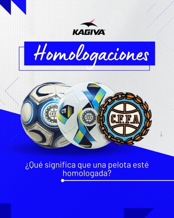 Pelota KAGIVA COSTURADA PRO (Homologada por el Consejo Federal)