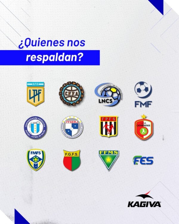 Pelota KAGIVA COSTURADA PRO (Homologada por el Consejo Federal)