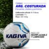 Pelota KAGIVA COSTURADA PRO (Homologada por el Consejo Federal)